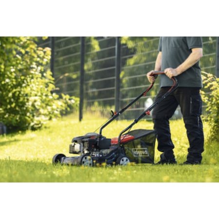 Scheppach plæneklipper Scheppach plæneklipper med opsamler