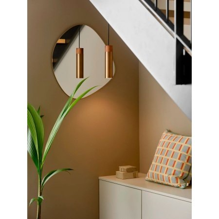 Nordlux Tilo Pendel Nordlux Tilo Pendel bruneret messing. Billedet viser produktet med hvid baggrund.