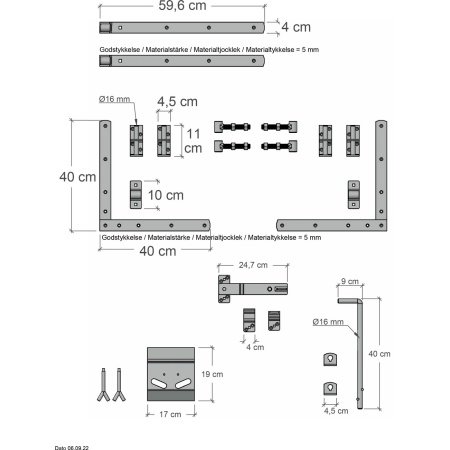 Plus lågebeslag 2426-1