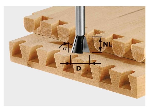 Festool grat-/sinkefræs