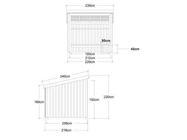 Plus Nordic Bålhytte 5 m2