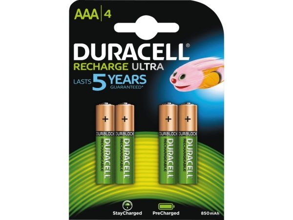 Duracell Recharge batteri AAA