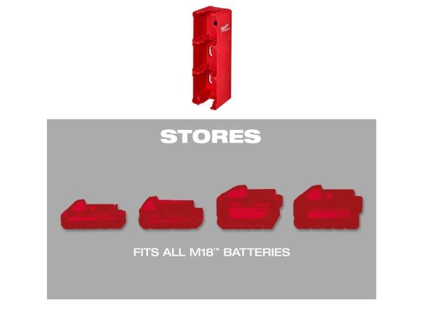 Milwaukee batteriholder