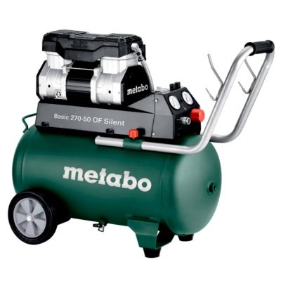 Metabo kompressor. Produkt vises