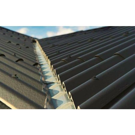 Bølgeplade sortblå B6s