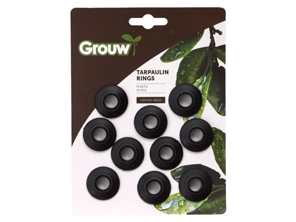 Presenningsringe plast