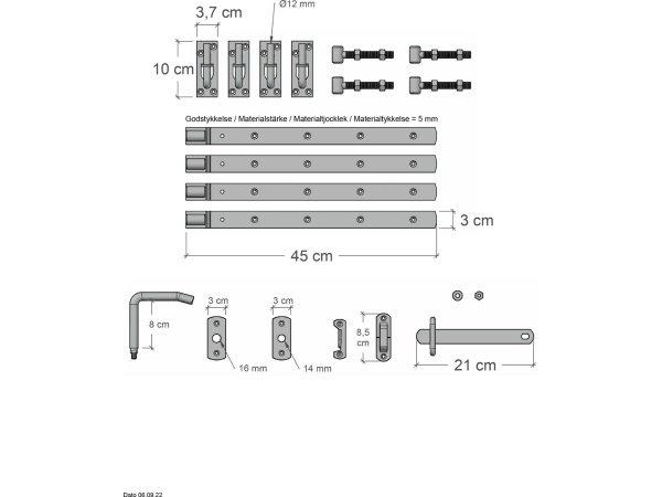 Plus lågebeslag 2441-1