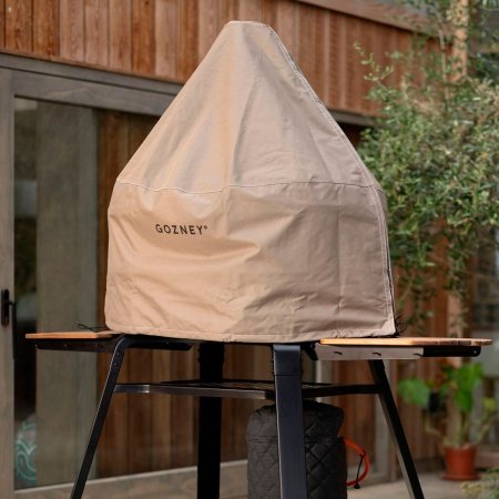 Gozney Dome betræk Gozney Dome Gen 2.0 XL betræk i beige. Billedet viser produktet forfra.