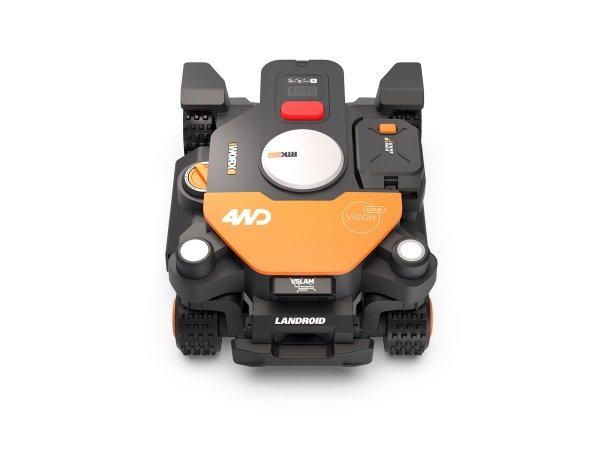 Worx 4WD robotplæneklipper. Produkt vises