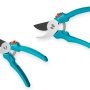 Gardena beskærersaks Easycut. Billedet viser produktet åbent.