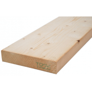 45x220mm høvlet spærtræ C18/24 45x220mm høvlet spærtræ C18/24