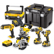 Dewalt kombokit m/5 maskiner*U Dewalt kombokit m/5 maskiner*U
