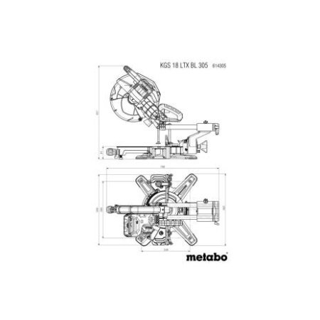 Metabo kap-/geringssav