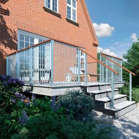 Plus terrassetrappe 4 trin