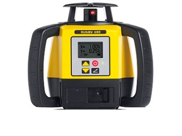 Leica Rugby 680 rotationslaser Leica Rugby 680 rotationslaser designet til præcis nivellering og faldmåling