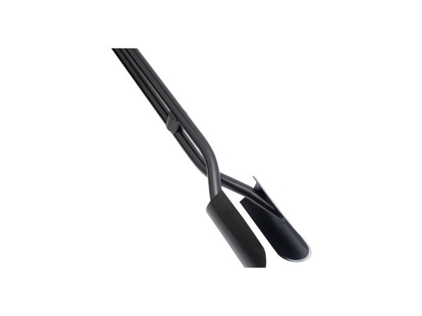 Fiskars Classic pæle stikspade 10 x 151,6 x 16 cm. Billedet viser produktet forfra.