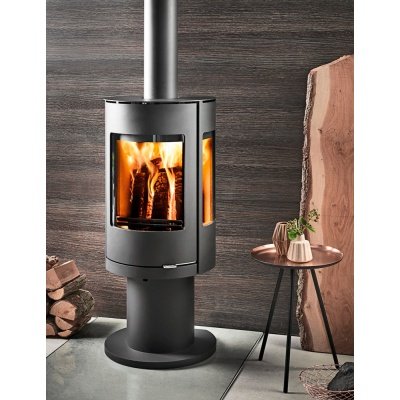 Westfire Uniq 37 brændeovn, produkt set i miljø