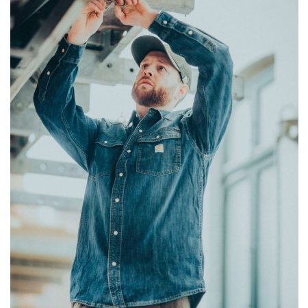Carhartt denimskjorte