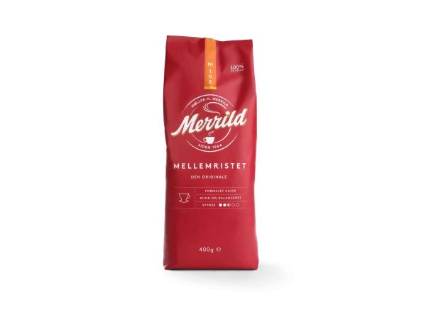 Rød Merrild 103 kaffe