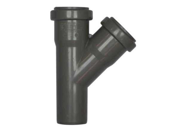 HT Safe grenrør grå PP