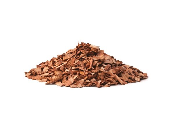 Napoleon røgflis 700 g æble. Billede viser produkt med hvid baggrund.