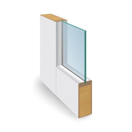 Høgild celledør 3 glasfelter