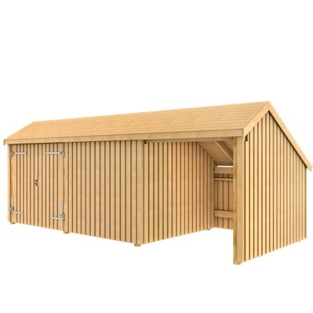 Plus redskabsskur Multihus