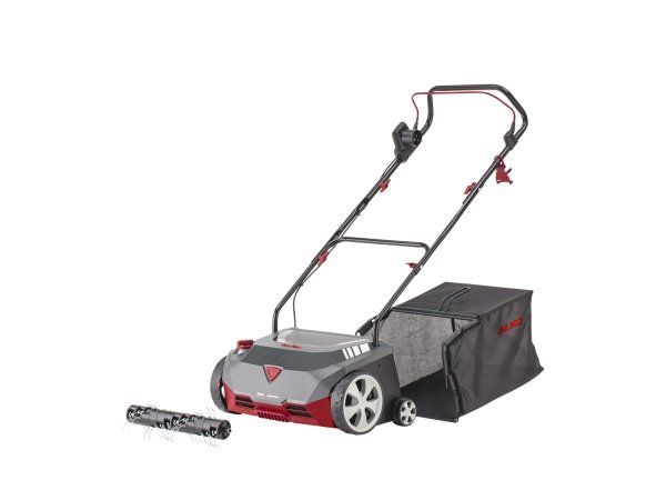 AL-KO 38.4 E vertikalskærer AL-KO 38.4 E vertikalskærer Combi Care. Perfekt til arbejdsarealer op til 800 m². Billedet viser produktet forfra.