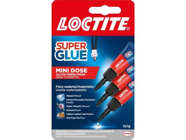 Loctite Mini Trio sekundlim