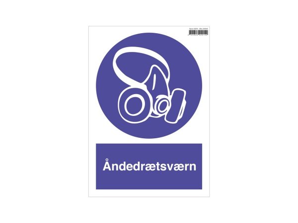 Sydvesta påbudsskilt Sydvesta påbudsskilt