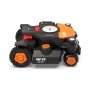Worx 4WD robotplæneklipper. Produkt vises fra siden