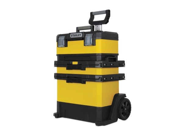 Stanley værkstedsvogn gul/sort