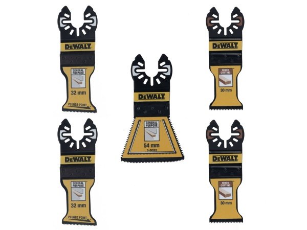 Dewalt multi-cutterklinger Dewalt multi-cutterklinger 5 pak