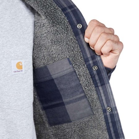 Carhartt flannel skjortejakke