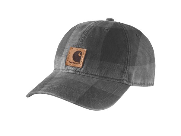 Carhartt kasket. Billedet viser produktet forfra. Carhartt Flannel Cap. Billedet viser produktet forfra.
