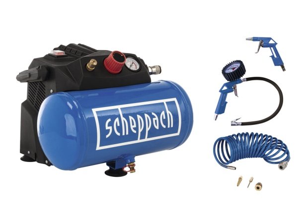 Scheppach HC06 kompressor Kraftfuld Scheppach HC06 kompressor
