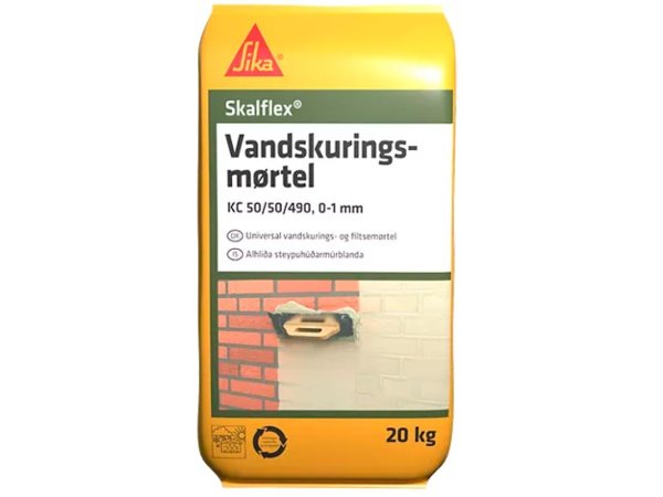Skalflex vandskuringsmørtel Skalflex vandskuringsmørtel KC 50/50/490