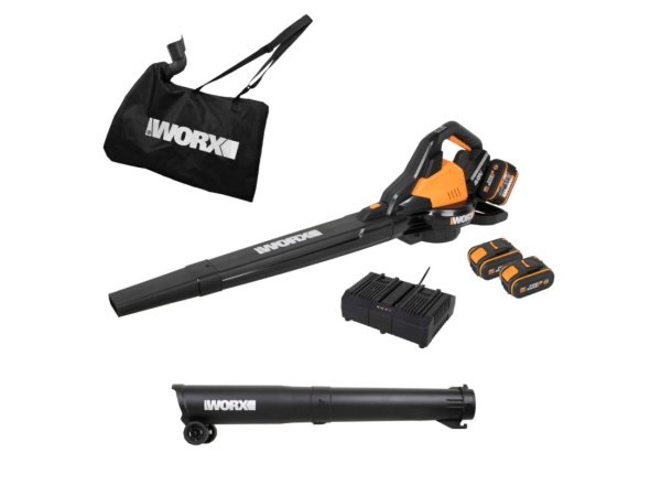 Worx akku løvsuger/blæser