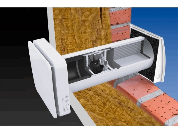 Duka One S6B ventilator. Produkt vises