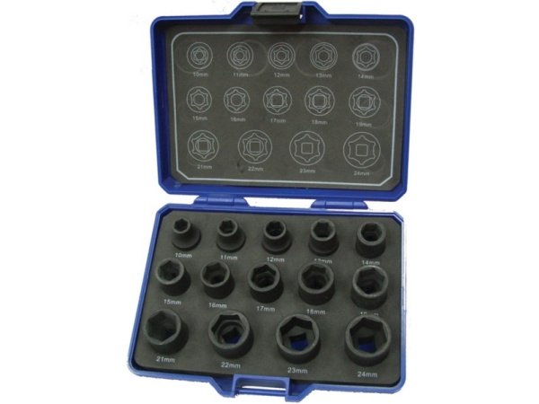 BaTo krafttopsæt 1/2"