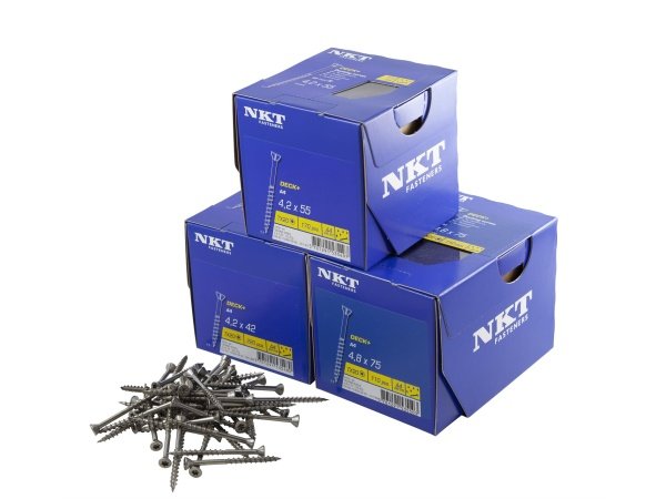 NKT terrasseskrue rustfri