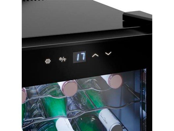 Tristar WR-7511 vinkøleskab Tristar WR-7511 vinkøleskab til 12 flasker, 55W