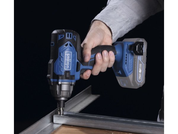 Scheppach slagskruetrækker C-ID180-X 20V solo. Billedet viser produktet med hvid baggrund.