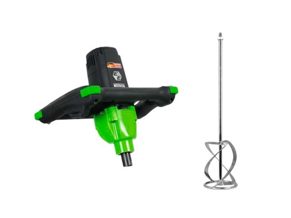 Eibenstock røreværk 1300W Eibenstock røreværk 1300W MXT 1300 incl. MG-140 stav. Billedet viser produktet med MG-140 blanderstav.