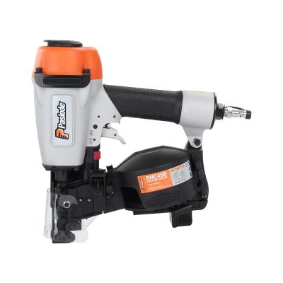 Paslode RNC45R tromlesømpistol til tagpap med asfaltsøm 16–45 mm. Billedet viser produktet med hvid baggrund.