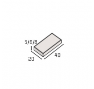 IBF modul 40 betonflise grå IBF modul 40 betonflise grå