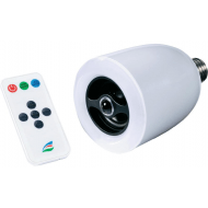 LED pære m/bluetooth højtaler LED pære m/bluetooth højtaler