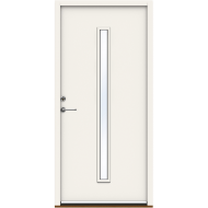 Swedoor facadedør P-1700 hvid Swedoor facadedør P-1700 hvid
