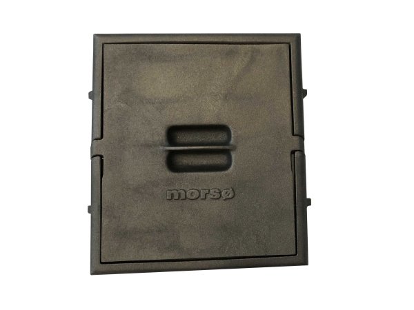 Morsø dobbelt rensedør rå