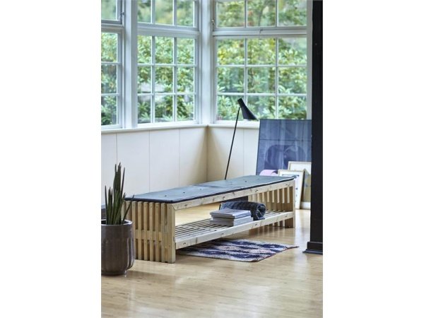 Plus rustik trallebænk design